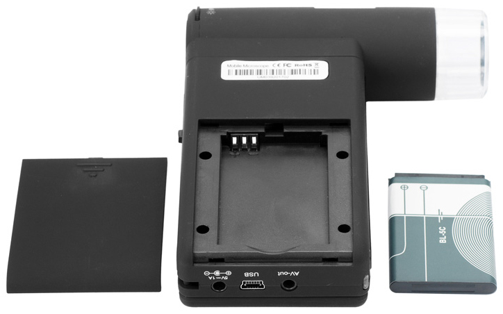 Цифровий мікроскоп SIGETA HandView 20X-500X з LCD-дисплеєм - 1
