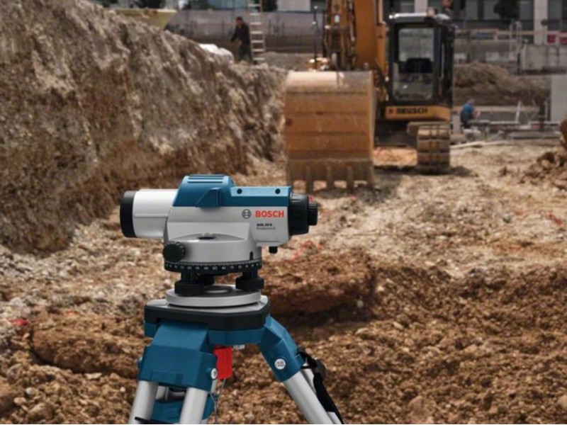 Нівелір лазерний Bosch Professional GOL 20D, х20 крат, IP 54 - 1