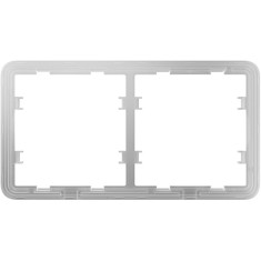 Рамка для выключателя на 2 секции Ajax Frame 2 seats for LightSwitch Рамка для выключателя на 2 секции Ajax Frame 2 seats for LightSwitch