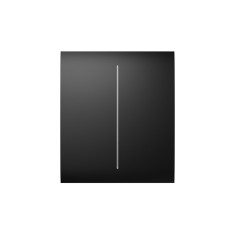 Кнопка центральная для двухклавишного выключателя Ajax CenterButton 2-gang for LightSwitch Black Кнопка центральная для двухклавишного выключателя Ajax CenterButton 2-gang for LightSwitch Black
