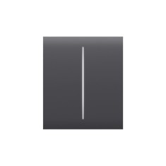 Кнопка центральна для двоклавішного вимикача Ajax CenterButton 2-gang for LightSwitch Graphite Кнопка центральна для двоклавішного вимикача Ajax CenterButton 2-gang for LightSwitch Graphite