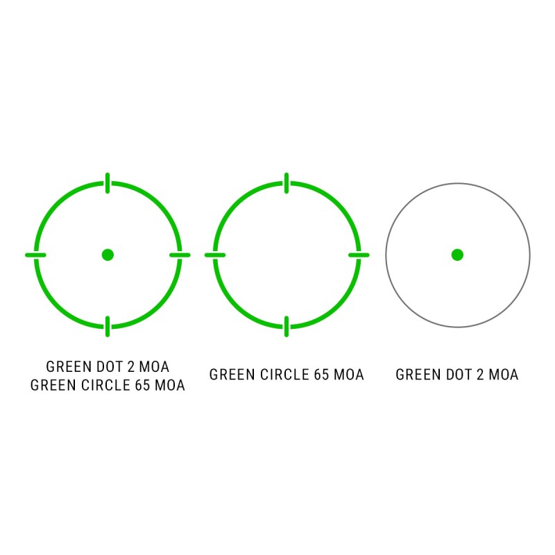 Коллиматорнный прицел HOLOSUN AEMS Green 221301 - 1