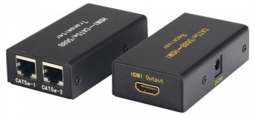 Подовжувач MT-9130 HDMI сигналу по 2 витим парам (+аудіо) до 30м - 1