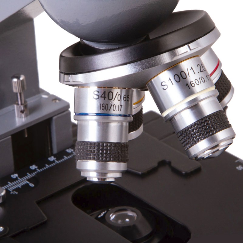 Мікроскоп монокулярний Levenhuk 320 BASE - 1