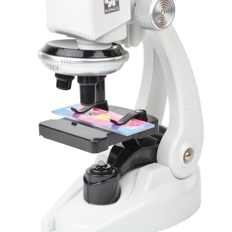 Микроскоп KONUS KONUSTUDY-5 (100x, 400x, 1200x) (смартфон-адаптер) - 1