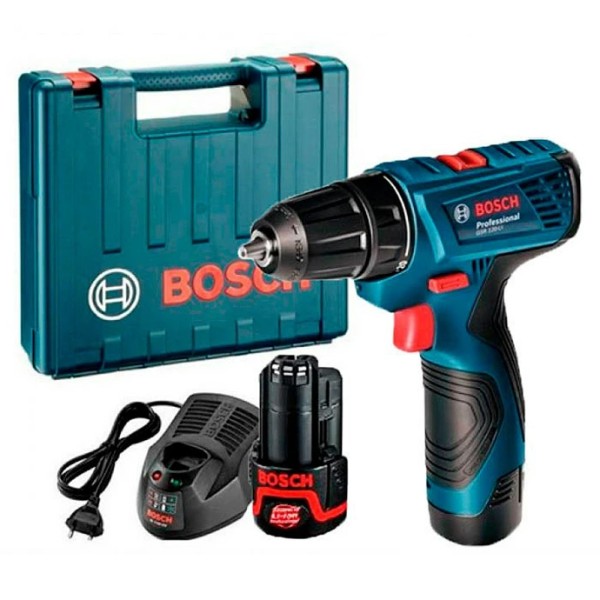 Дрель-шуруповерт аккумуляторная BOSCH GSB 120-LI