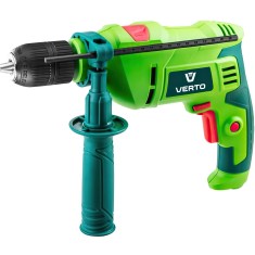 Дрель ударная Verto + кейс для хранения (без зарядного устройства) (50G528)