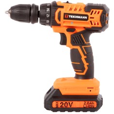 Шуруповерт акумуляторний Tekhmann TCD-18/2 BS Kit