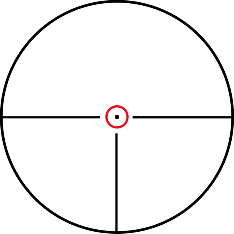 Оптический прицел KONUS KONUSPRO M-30 1.5-6x44 Circle Dot IR - 1