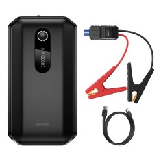 Автомобільний пусковий пристрій Baseus Starter Jump Starter Booster 10000 mAh Black (CGNL020101) Автомобільний пусковий пристрій Baseus Starter Jump Starter Booster 10000 mAh Black (CGNL020101)