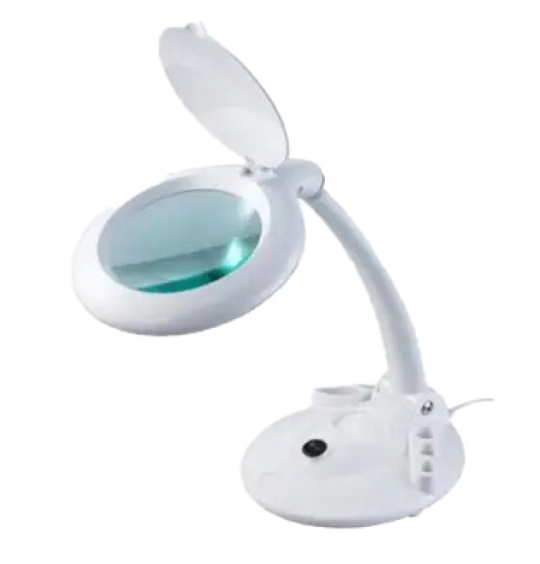 Лампа лупа Magnifier Manicure Circle LED, 3 діоптрії, діам.-130мм - 1