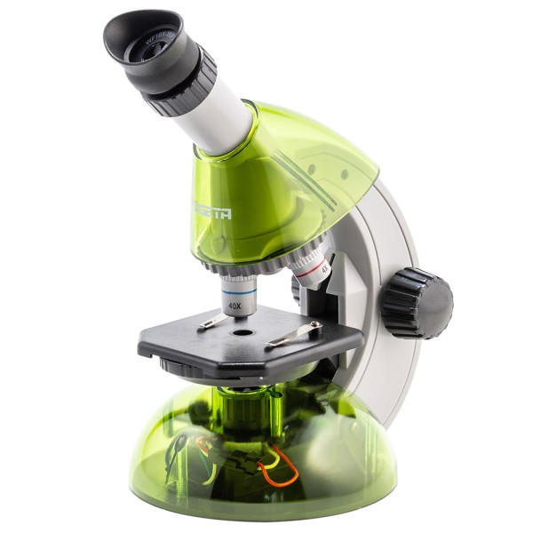 Мікроскоп SIGETA MIXI 40x-640x GREEN (з адаптером для смартфону)
