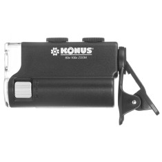 Мікроскоп KONUS KONUSCLIP 60X-100X для смартфону Мікроскоп KONUS KONUSCLIP 60X-100X для смартфону