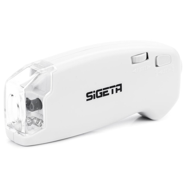Мікроскоп карманний SIGETA MicroGlass 40X R/T (зі шкалою)