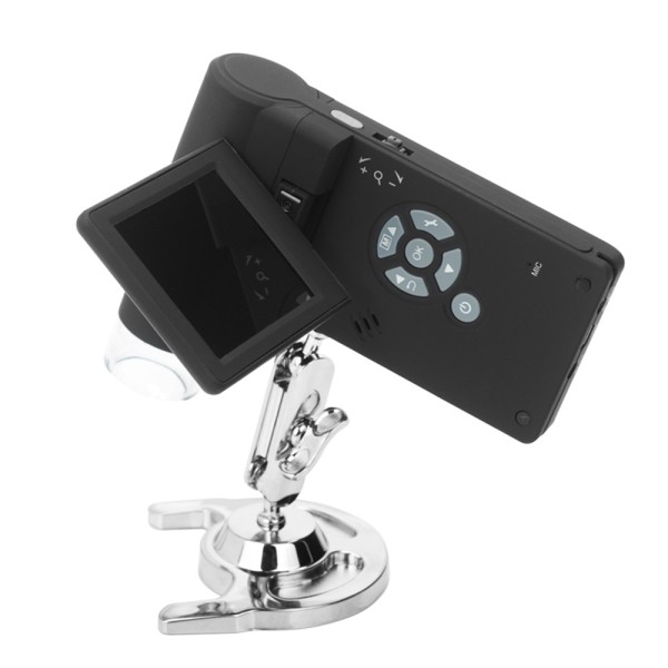 Цифровий мікроскоп SIGETA HandView 20X-500X з LCD-дисплеєм