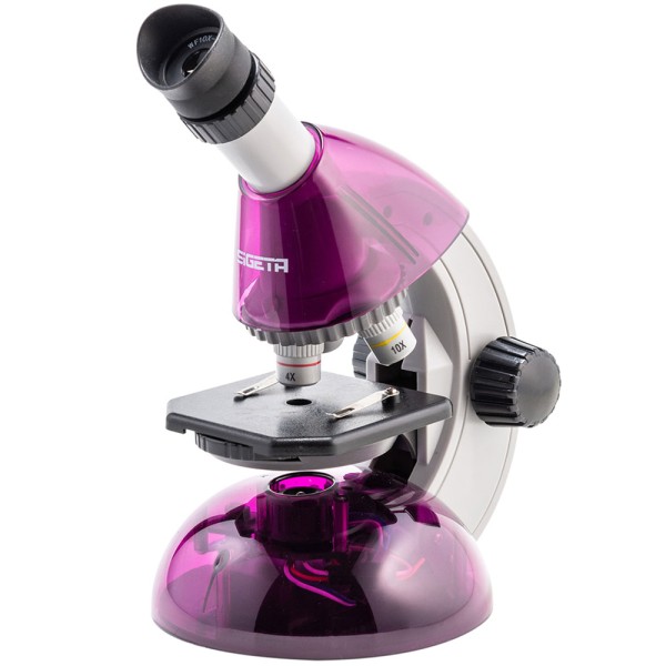 Мікроскоп дитячий MIXI 40X-640X PURPLE (мікроскоп+приладдя)