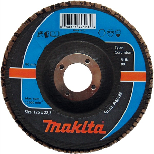 Круг лепестковый Makita P-65171, 125xP40