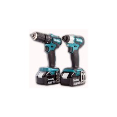 Набор инструментов Makita LXT-4 (гайковерт DTD155, шуруповерт DDF483, зарядное устройство DC18RC, аккумулятор BL1830 — 2шт., сумка) Набор инструментов Makita LXT-4 (гайковерт DTD155, шуруповерт DDF483, зарядное устройство DC18RC, аккумулятор BL1830 — 2шт., сумка)