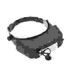 Бінокулярна лупа Magnifier 81007-C, збіль.- 1.5X-11Х з Led