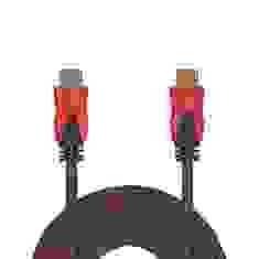 Шнур E-Cable HDMI - HDMI, 2м, v1.4, 3D, Hi-Speed (EC505172)