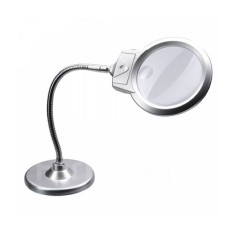 Настільна лупа Magnifier MG4B-5, збіль.- 2.5Х з Led