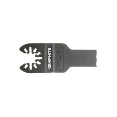 Полотно плоское GRAPHITE для многофункционального инструмента, по дереву / металлу Полотно плоское GRAPHITE для многофункционального инструмента, по дереву / металлу