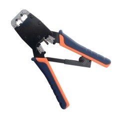Кліщі Hanlong HT-500R для обтиску RJ-11, RJ-12, RJ-45 (з тріскачкою) Кліщі Hanlong HT-500R для обтиску RJ-11, RJ-12, RJ-45 (з тріскачкою)