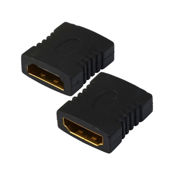Перехідник Comp гніздо HDMI - гніздо HDMI, gold (CP55555)
