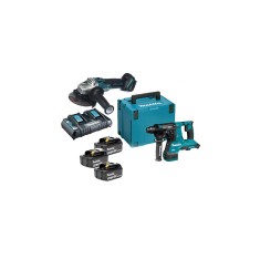 Набор инструментов Makita LXT-3 (перфаратор DHR280, болгарка DGA504, зарядное устройство DC18RD, аккумулятор BL1850 — 3шт., кейс Makpac 4) Набор инструментов Makita LXT-3 (перфаратор DHR280, болгарка DGA504, зарядное устройство DC18RD, аккумулятор BL1850 — 3шт., кейс Makpac 4)