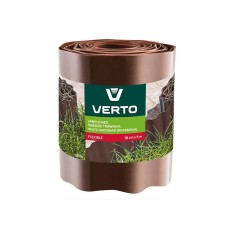 Лента газонная Verto 15см x 9м, коричневая (15G514) Лента газонная Verto 15см x 9м, коричневая (15G514)