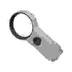 Ручная лупа Magnifier MG82017-L, увел.- 4Х, диам.- 65мм с Led