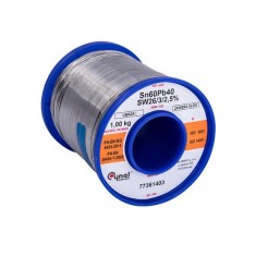 Припій Cynel Sn60Pb40-SW26 [0.70мм, 1кг]