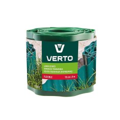 Стрічка газонна Verto 10см x 9м, зелена (15G510) Стрічка газонна Verto 10см x 9м, зелена (15G510)
