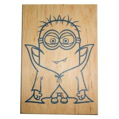 Фанера з контуром для випалювання ;Посіпака;