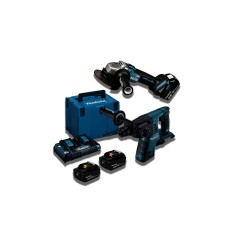 Набор инструментов Makita LXT-2 (перфаратор DHR263, болгарка DGA504, зарядное устройство DC18RD, аккумулятор BL1850 — 3шт., кейс Makpac 4) Набор инструментов Makita LXT-2 (перфаратор DHR263, болгарка DGA504, зарядное устройство DC18RD, аккумулятор BL1850 — 3шт., кейс Makpac 4)