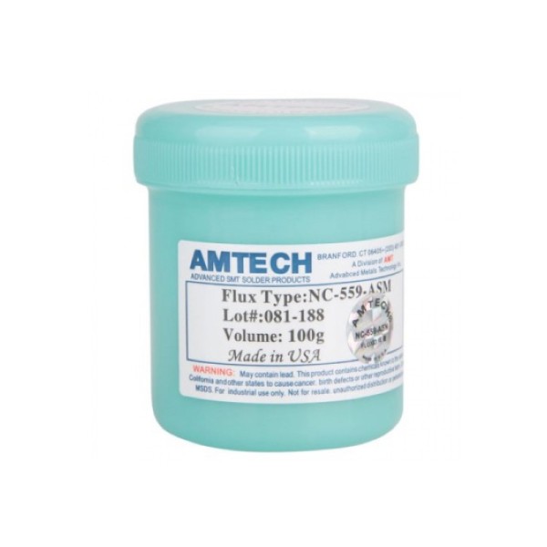 Паяльная флюс-паста AMTECH RMA-223-UV, 100гр.