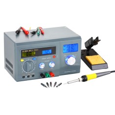 Паяльна станція цифрова з тестером Zhongdi ZD-8901 40 Вт