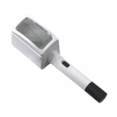 Ручна лупа Magnifier MG20164, збіль.- 3Х, діам.- 100х50мм з Led Ручна лупа Magnifier MG20164, збіль.- 3Х, діам.- 100х50мм з Led