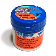 Паста паяльная BGA Mechanic XG-80, 60г Паста паяльная BGA Mechanic XG-80, 60г