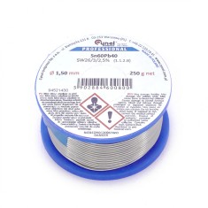 Припій Cynel Sn60Pb40 [1.5мм, 250 г]