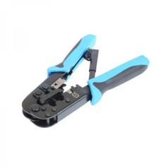 Інструмент Extools НТ-568R для обтиску 6р4с/8p8c (з тріскачкою) Інструмент Extools НТ-568R для обтиску 6р4с/8p8c (з тріскачкою)