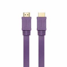 Шнур E-Cable HDMI - HDMI, 3м, v1.4, 3D, Hi-Speed, flat-series, white (EC555121) Шнур E-Cable HDMI - HDMI, 3м, v1.4, 3D, Hi-Speed, flat-series, white (EC555121)
