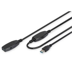 Подовжувач Digitus DA-73107 USB 3.0 Active Cable, A/M-A/F, 20 m Подовжувач Digitus DA-73107 USB 3.0 Active Cable, A/M-A/F, 20 m