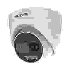 Turbo HD відеокамера Hikvision DS-2CE72DFT-PIRXOF 3.6мм 2Мп ColorVu з PIR і сиреною