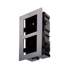 Врізна монтажна рамка Hikvision DS-KD-ACF2/Plastic на 2 модулі Врізна монтажна рамка Hikvision DS-KD-ACF2/Plastic на 2 модулі