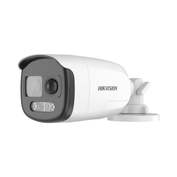 Turbo HD видеокамера Hikvision DS-2CE12DFT-PIRXOF 2.8мм 2Мп ColorVu с PIR датчиком и сиреной