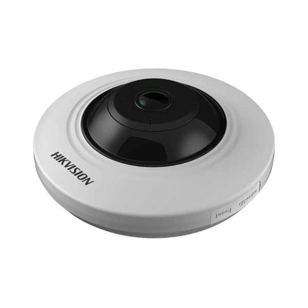 IP відеокамера Hikvision DS-2CD2955FWD-I 1.05 мм 5Мп Fisheye з функціями IVS і детектором облич