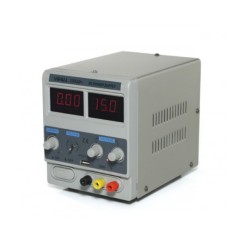 Лабораторний блок живлення YIHUA 1502D+USB, 15B, 2A Лабораторний блок живлення YIHUA 1502D+USB, 15B, 2A