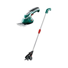 Кусторез аккумуляторный Bosch ISIO 3 + телескопическая штанга Кусторез аккумуляторный Bosch ISIO 3 + телескопическая штанга