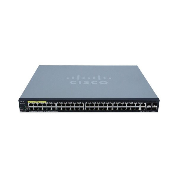 Комутатор Cisco (SG350X-48MP-K9-EU)